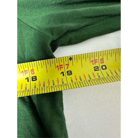 Eileen Fisher Hemlock Roundneck Tunic Dress Size M Green Long-Sleeve Mistletoe - Picture 7 of 10